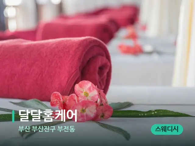 부산 부산진구 부전동 달달홈케어 — 스파 마사지 베드