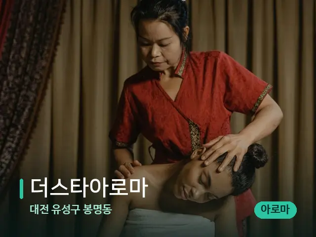 대전 유성구 봉명동 더스타아로마 — 스파 마사지 베드