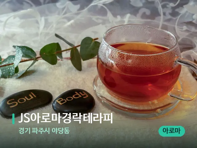 경기 파주시 야당동 JS아로마경락테라피 — 아로마 오일을 쓰는 관리 장면
